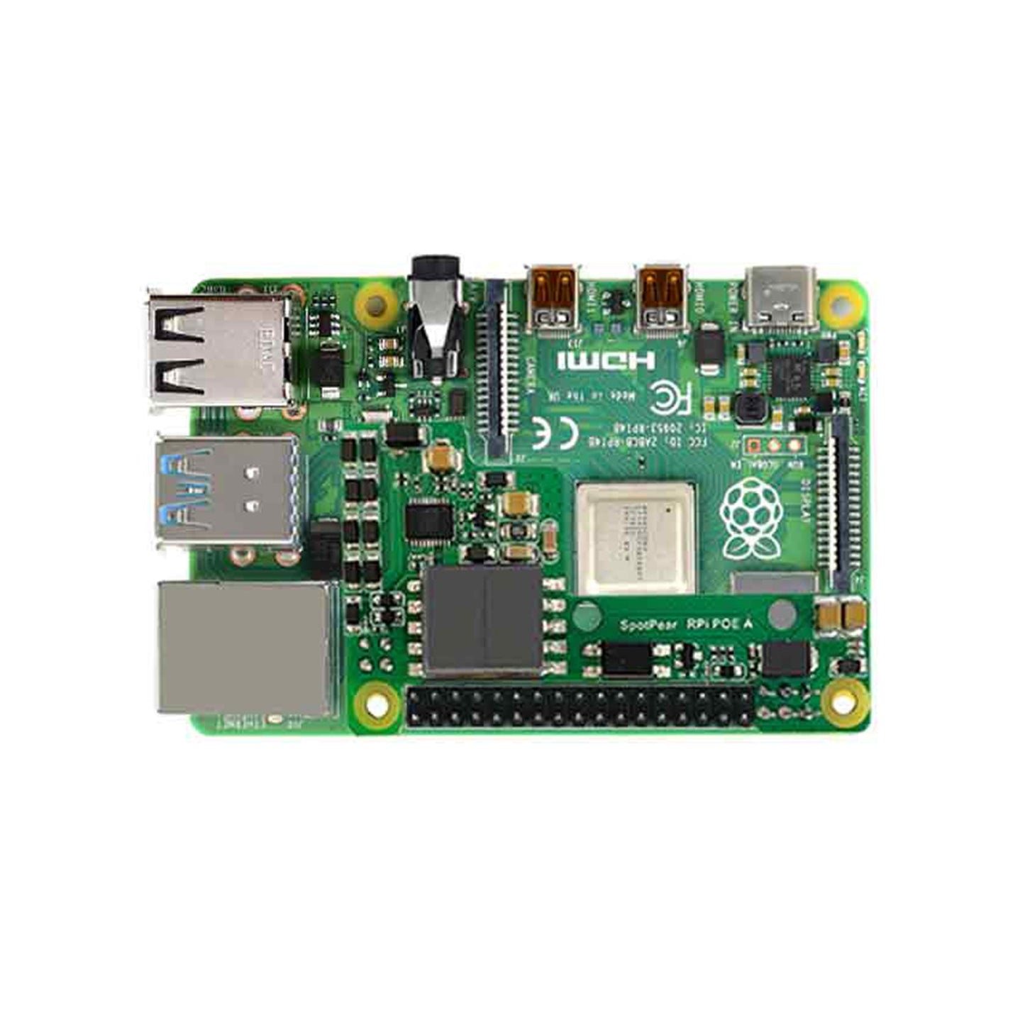 Il modulo di espansione alimentatore Ethernet Raspberry Pi Poe supporta 3B+/4B con ventola