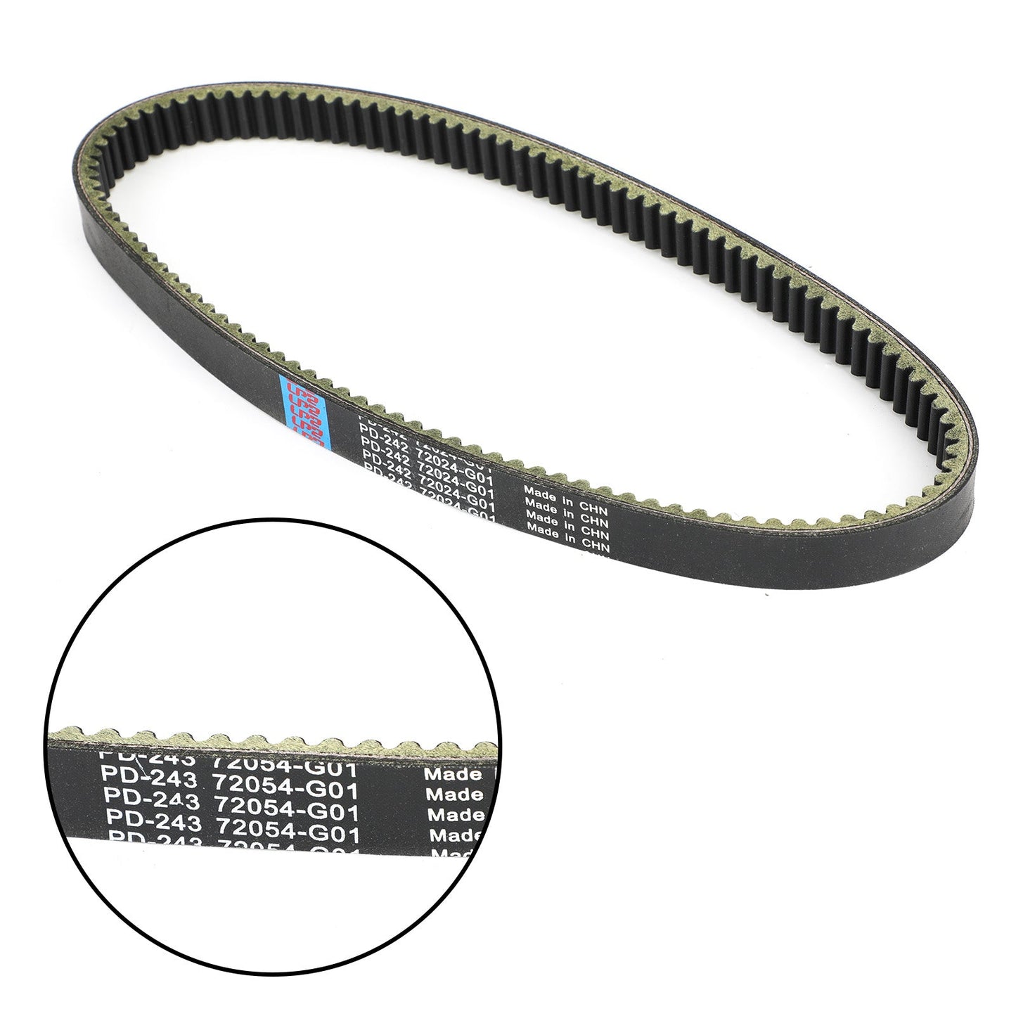 Cinghia trapezoidale adatta per EZ-GO Gas 875 Medalist TXT Shuttle 2/4/6/ST 72054G01 Generico