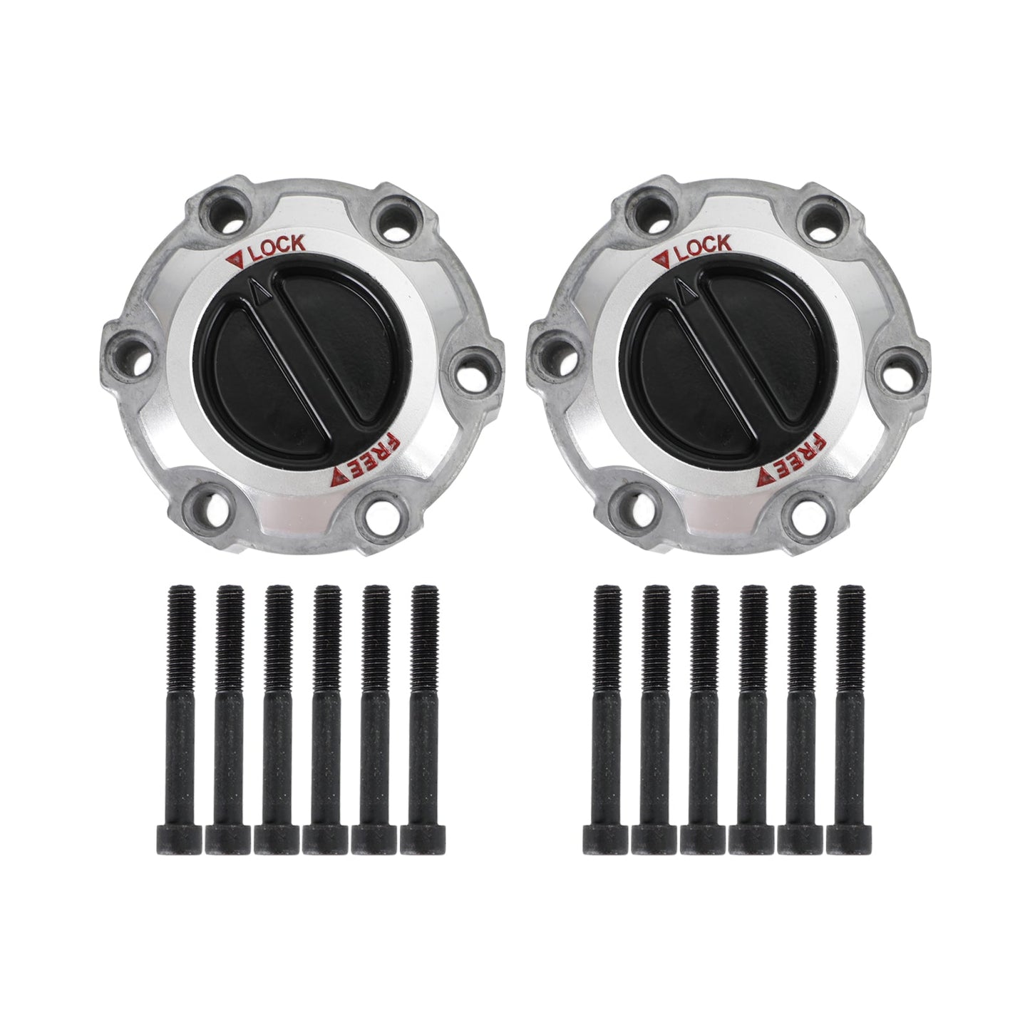 2 pz 1990-1993 Nissan D21 Base Standard Extended Cab Pickup 2 Porte 3.0L 2.4L Mozzi di Bloccaggio Manuale 28 Spline 40250-2S610