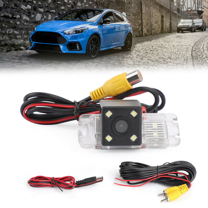 Telecamera posteriore per auto 4LED adatta per FORD MONDEO/FIESTA/FOCUS HATCHBACK/S-Max