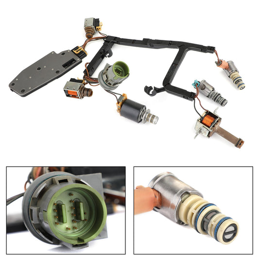 1993-2002 PWM 4L60E Trasmissione Solenoid Kit W/Harness 7pc Set Generico