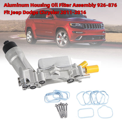 2011 Assemblea di filtro dell'olio dell'alloggiamento di alluminio del vendicatore di Dodge 926-876 5184304AE 68105583AF 5184294AE
