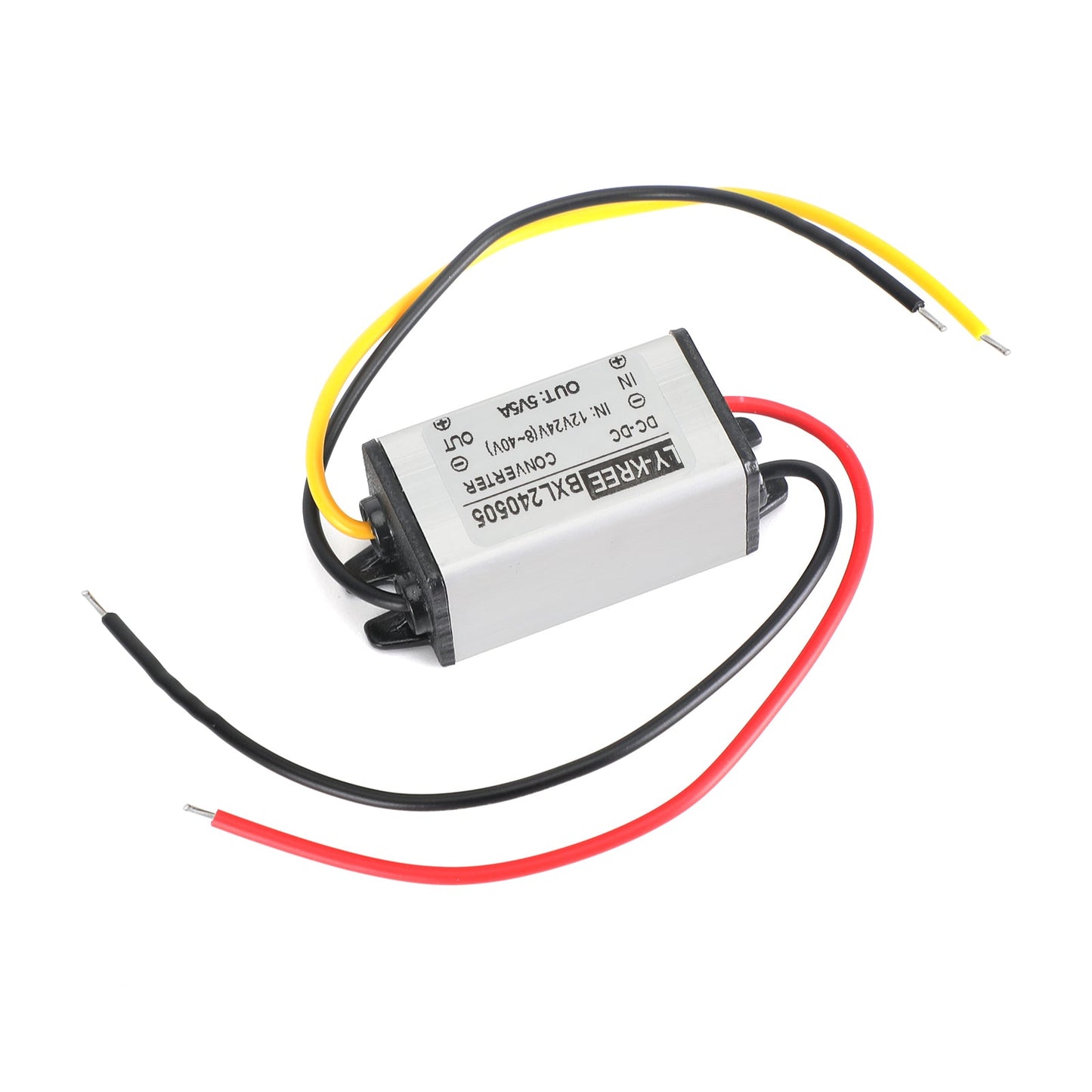 12V/24V a 5V 5A 25W Convertitore impermeabile Step Down Volt Modulo di alimentazione