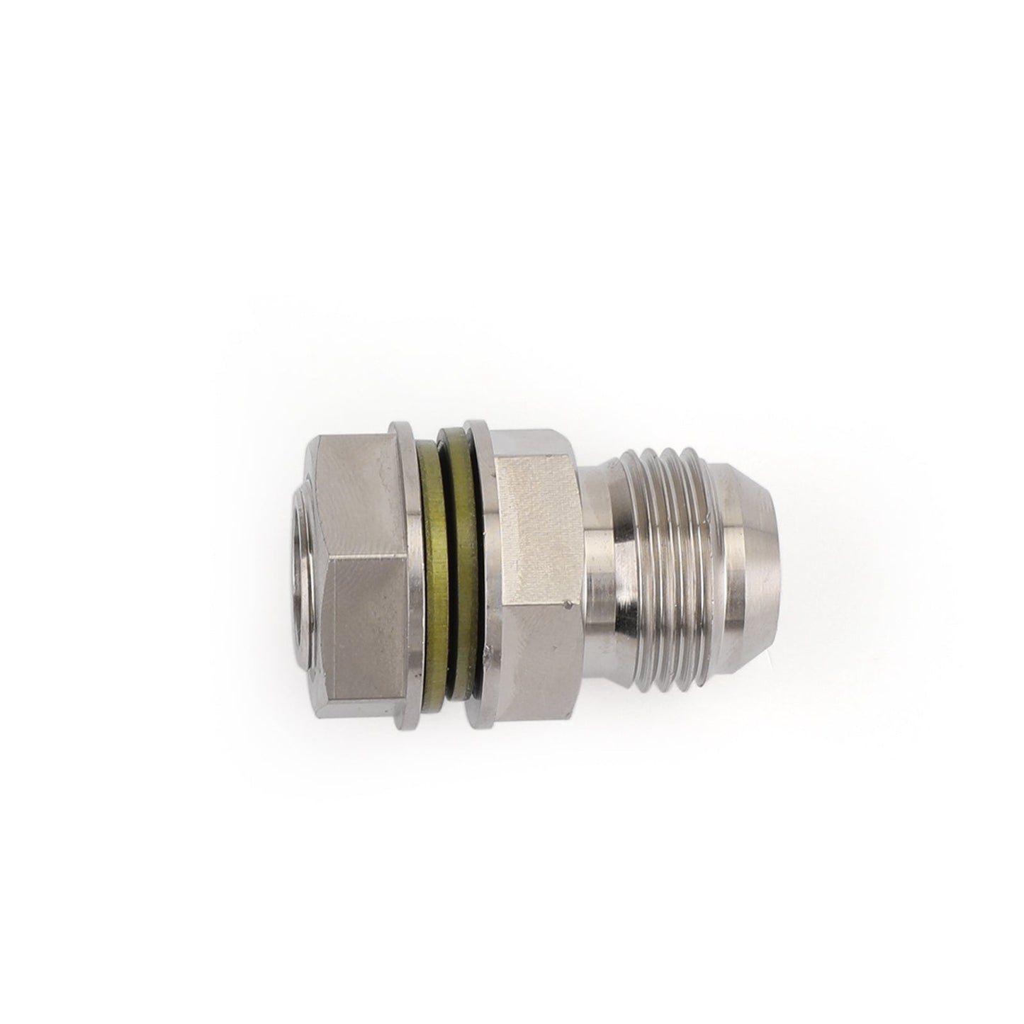 Adattatore per tappo di scarico della coppa dell'olio del turbo, raccordo da 10AN a M18x1,5 argento generico