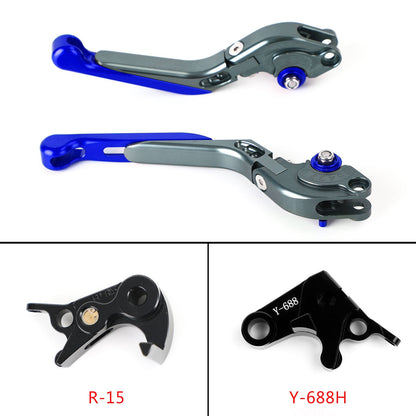 Leva Freno Frizione Regolabile per Yamaha MT-09 Tracer 900/GT 21-22 YZF R6 17-20 Generico