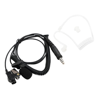 Auricolare intraauricolare 7.1-A3 Auricolare con tubo d'aria trasparente ad ascolto singolo con microfono