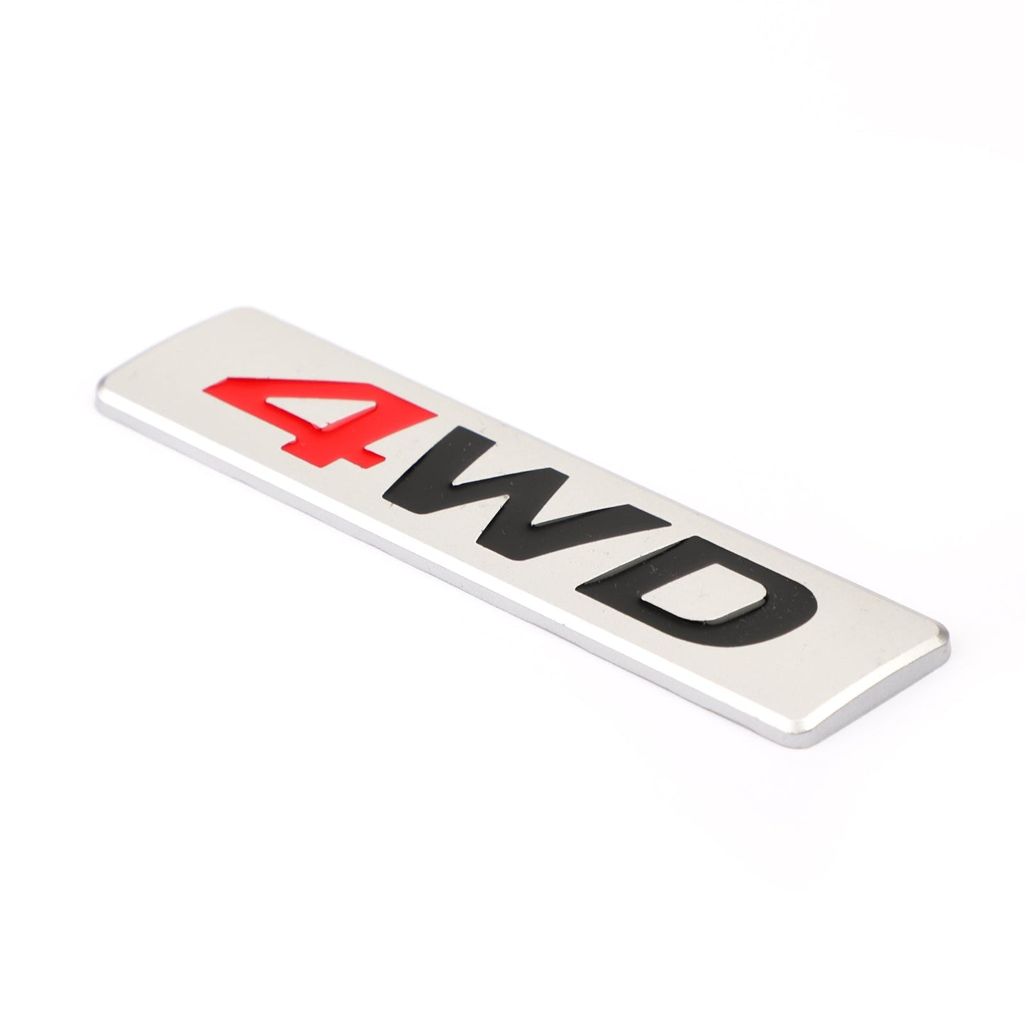 New Metal 4WD Emblem Car Fender Trunk Portellone Distintivo Decalcomanie Adesivo 4WD 4X4 SUV Generico