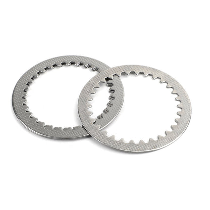 Kit frizione in ferro e dischi di attrito adatti per Yamaha TT350A TT350 XT350 BW350 Generico