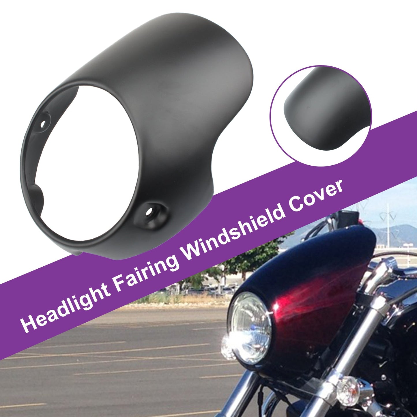 Cupolino Parabrezza Cover Per CB150 Bonneville T100 Monster Generico