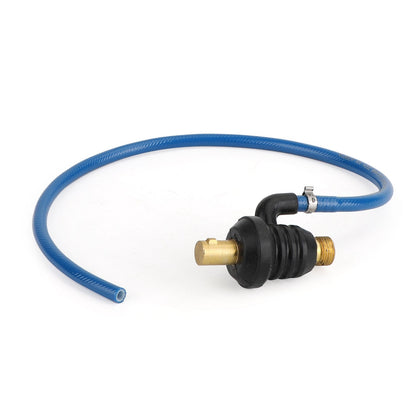 Adattatore per gas di alimentazione torcia TIG 35-50 12 mm M10 Gas per M16 x 1,5 mm WP-17/18/26