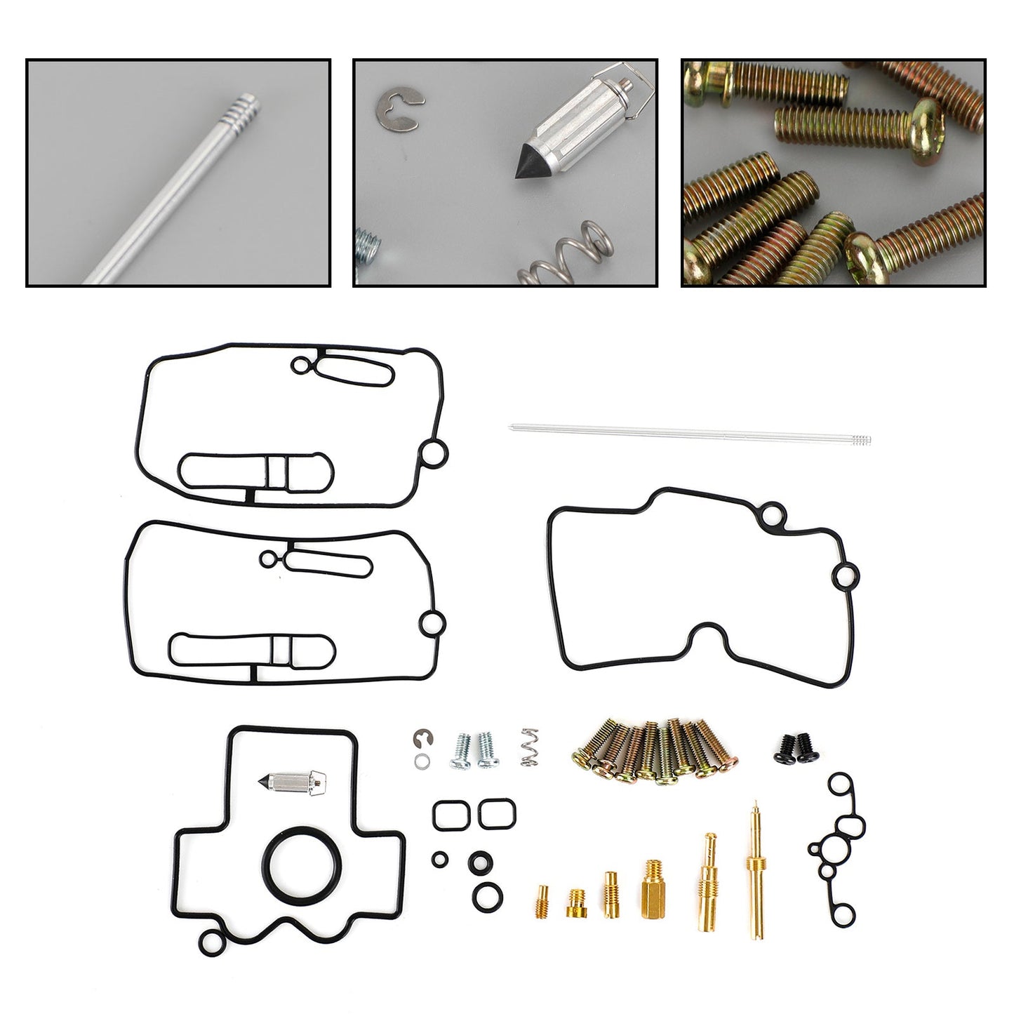 Carburatore Carb Rebuild Kit di riparazione adatto per Yamaha YFZ450 2004-2009 Generico