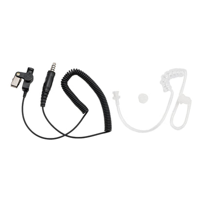 7.1-A3 Auricolare con tubo dell"aria trasparente ad ascolto singolo Cuffia intraauricolare da 7,1 mm