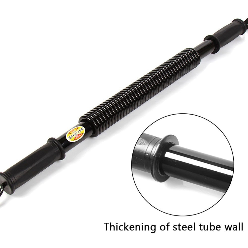 Heavy Duty Spring Chest Power Bar Twister Parte superiore del corpo Allenamento della forza delle braccia 40 kg
