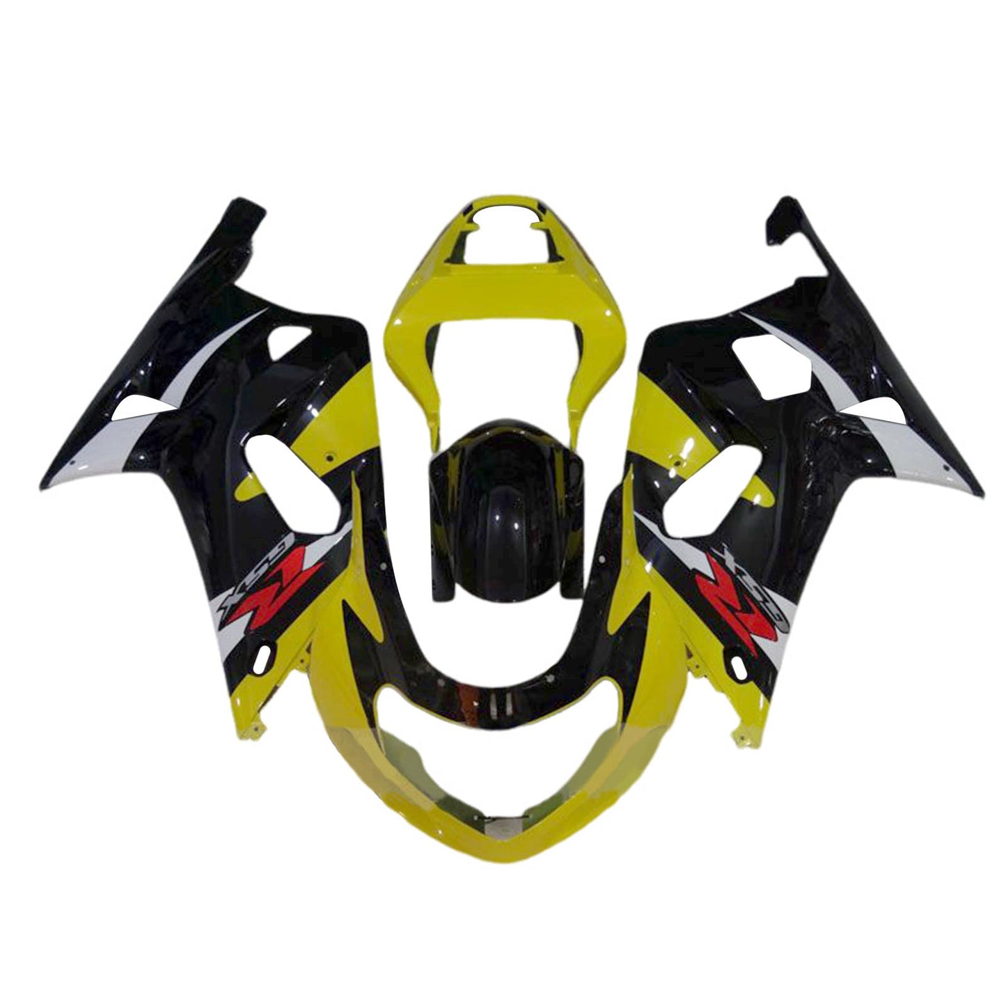 Amotopart Suzuki GSXR1000 2000-2002 K1 K2 Kit carena Carrozzeria Plastica ABS