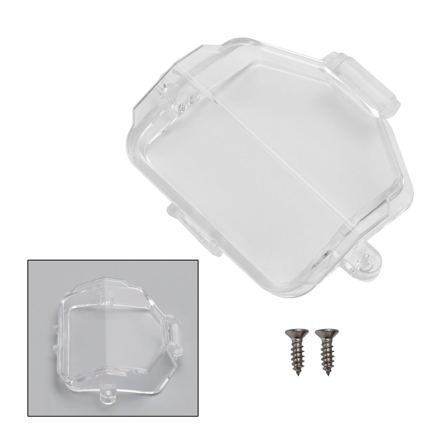 Honda Adv160 2022-2023 Protezione per coperchio dell'interruttore impermeabile Protezione per labbra Trasparente