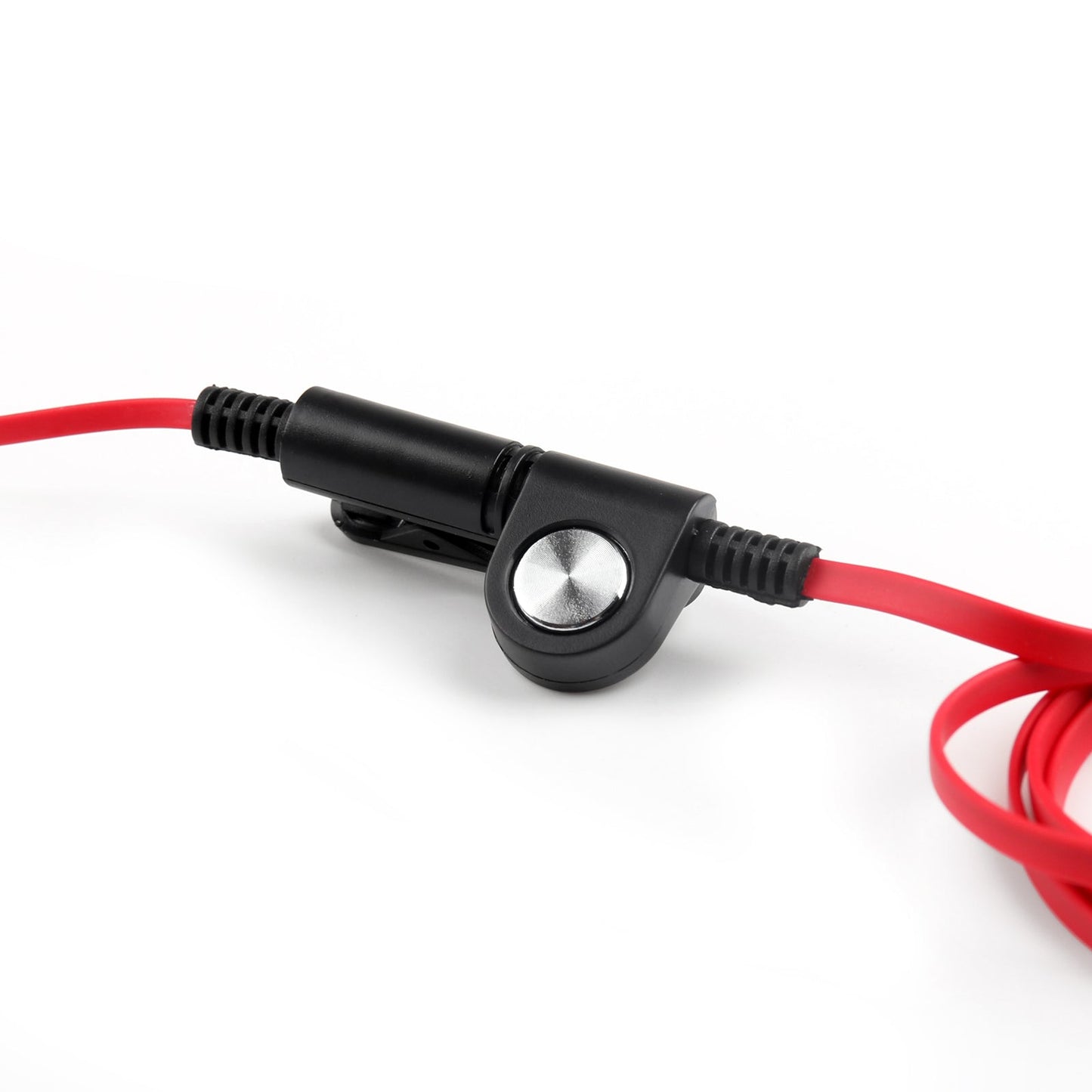 5x Auricolare Auricolare Per Kenwood BAOFENG TYT LINTON UV-5R TG-UV2 Bidirezionale Rosso