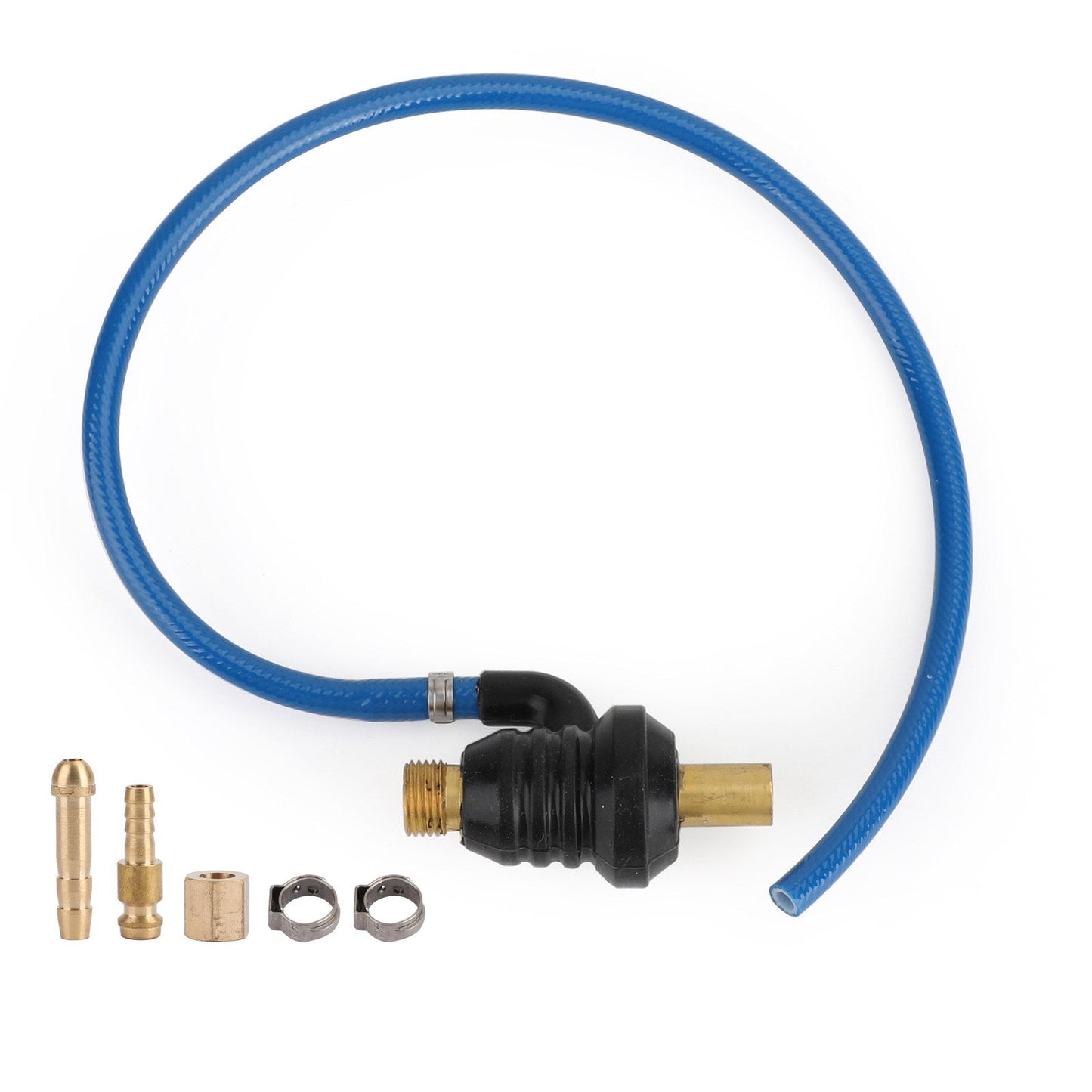 Adattatore per gas di alimentazione torcia TIG 35-50 12 mm M10 Gas per M16 x 1,5 mm WP-17/18/26