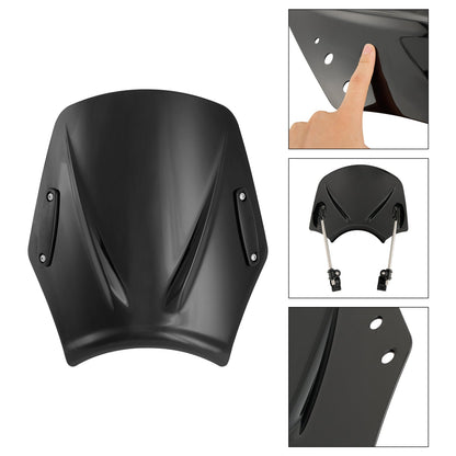 Moto con manubrio da 22mm / 7/8" Parabrezza WindScreen Universale