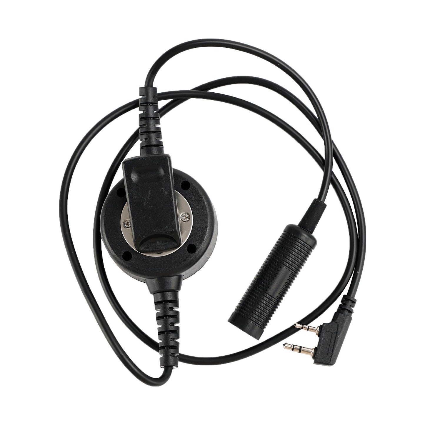 Cuffia tattica per gola con spina grande da 7,1 mm a 6 pin U94 PTT per TH-D7 TH-F6 TH-K2 TH-21