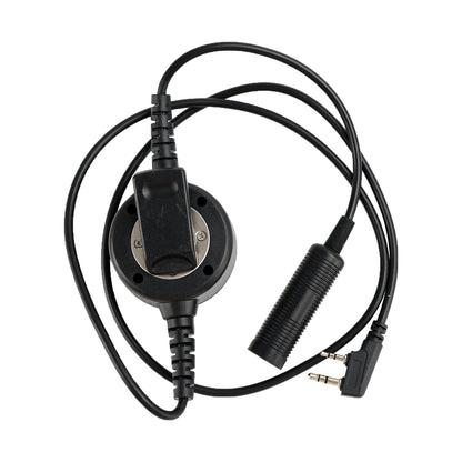 Cuffia tattica per gola con spina grande da 7,1 mm a 6 pin U94 PTT per TH-D7 TH-F6 TH-K2 TH-21