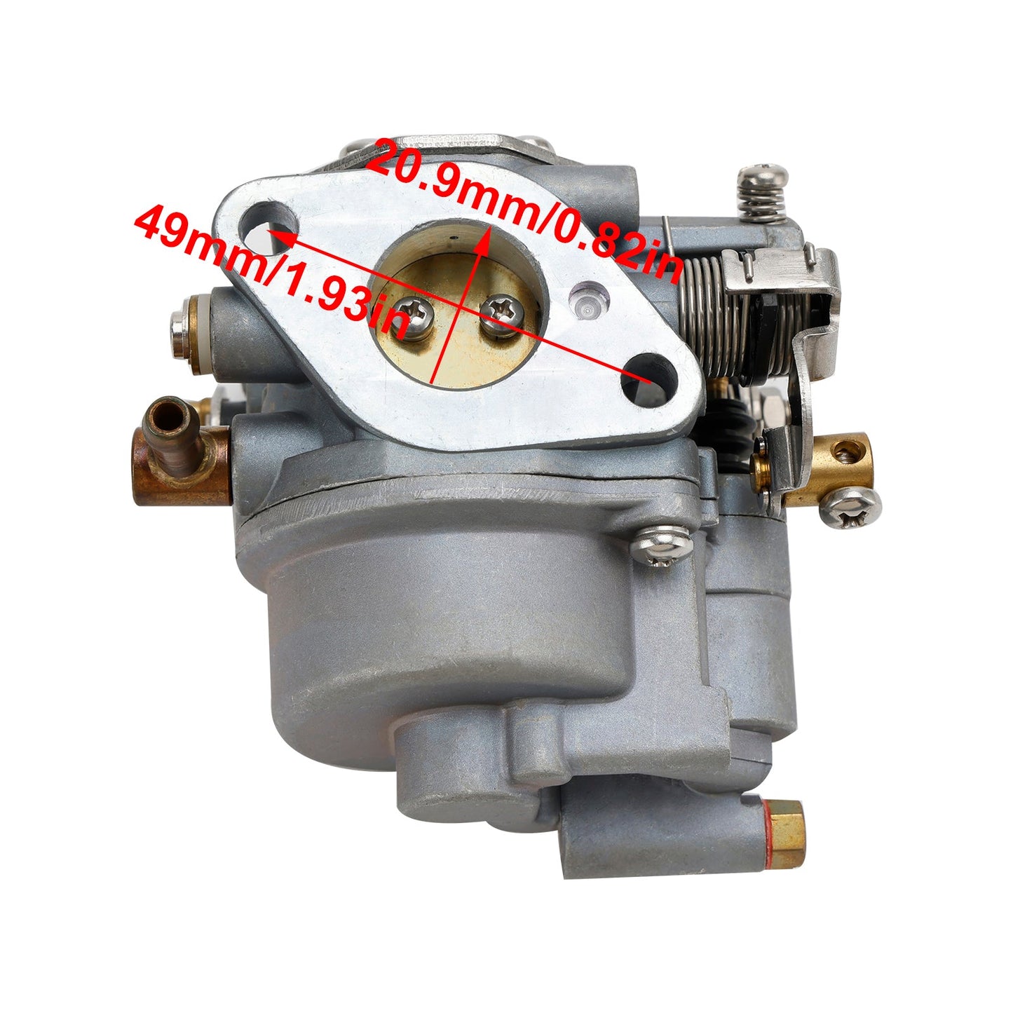 Carburatore Carb adatto per fuoribordo YAMAHA 4 tempi 8hp 9.9hp F8M 68T-14301-11-00
