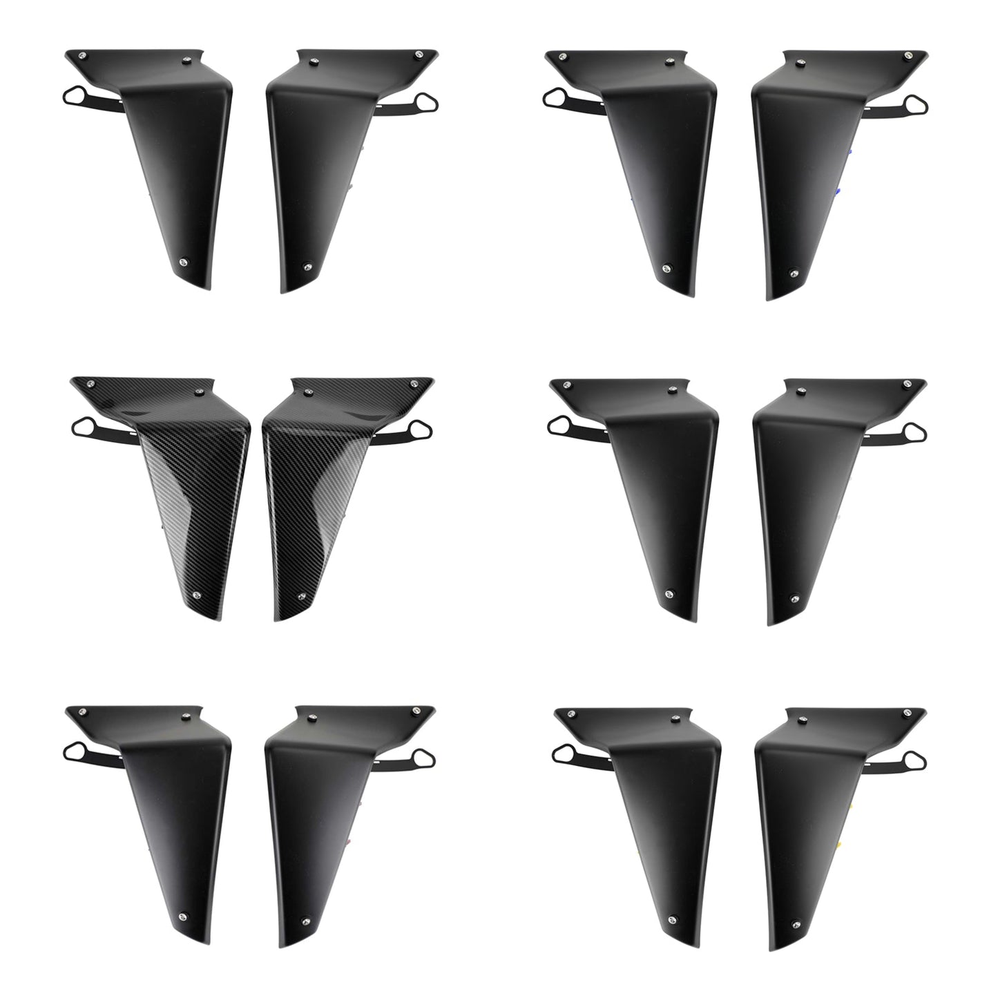 2021-2022 Yamaha MT-09 SP FZ09 Spoiler laterali Deflettore alare aerodinamico