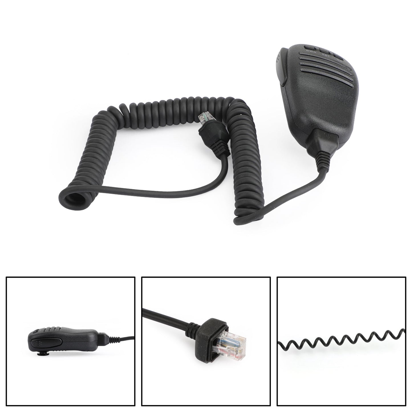 1PC Palmare Altoparlante Mic Microfono Per YAESU FT817 FT857 FT891 FT991 FT450