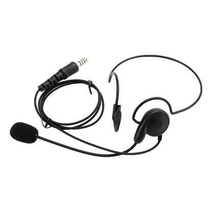Per IMTP3100 MTP3150 MTP3250 Cuffie tattiche con spina per montaggio posteriore a 6 pin PTT 7.1-C7