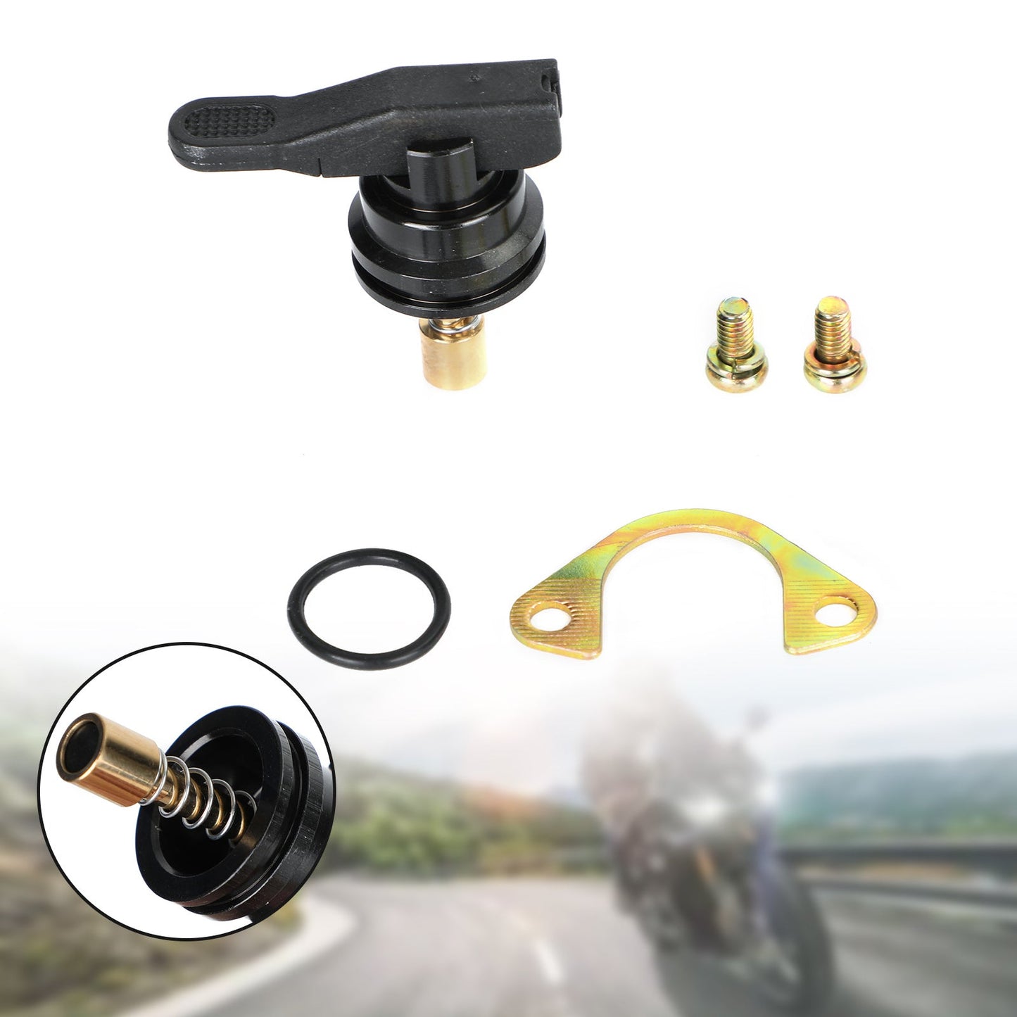 Carburatore Manuale Choke Button Starter Valve Stantuffo per PHVA PHVB PHBN 53015 Generico