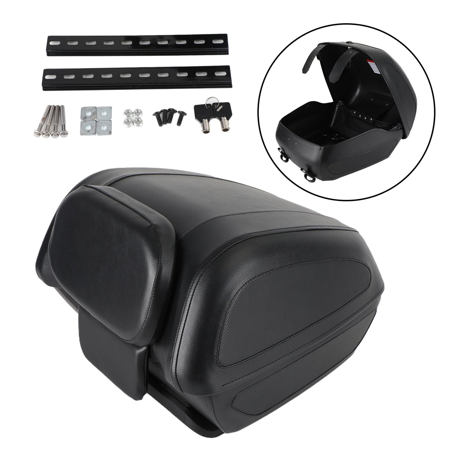Borsa posteriore impermeabile per moto Borsa per bagagli Sedile posteriore Sella grande Borsa generica