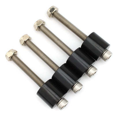 Nero 1" Manubrio Manubrio Riser Kit Fit per Suzuki Hayabusa GSX 1300R 99-19 Generico