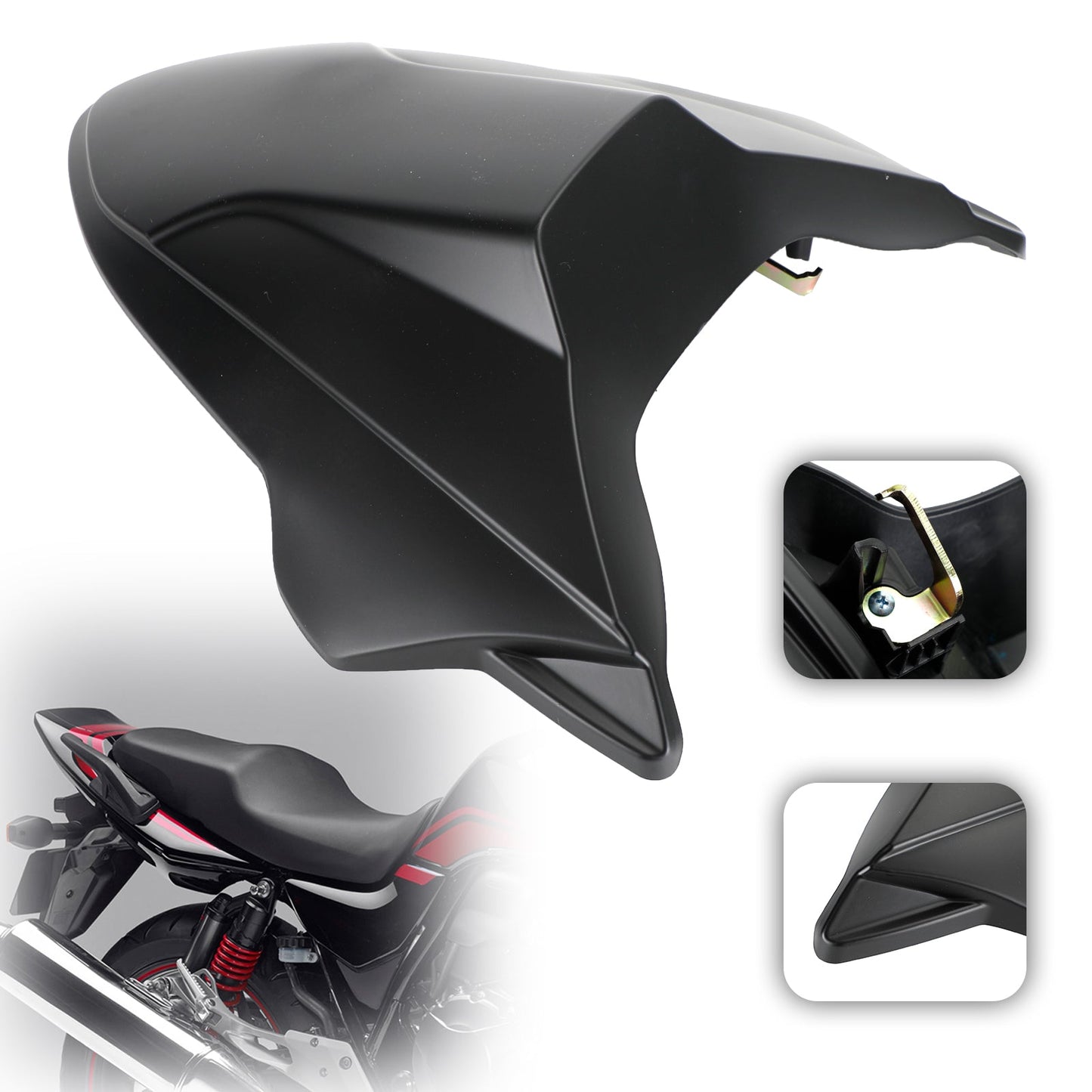 Coda posteriore carenatura carenatura copertura per Honda CB650R CBR650R 2021-2023 Generico