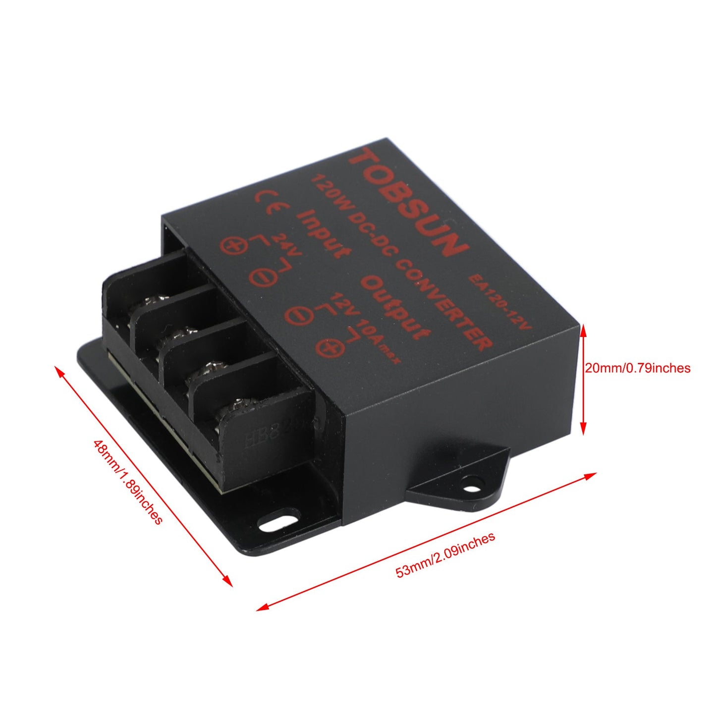 DC 24V Step Down a DC 12V 10A 120W Riduttore regolatore di tensione Convertitore di potenza