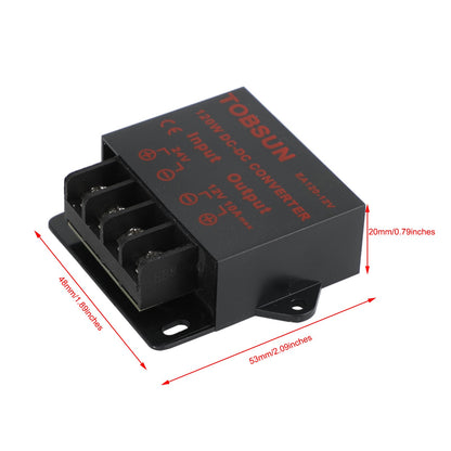 DC 24V Step Down a DC 12V 10A 120W Riduttore regolatore di tensione Convertitore di potenza