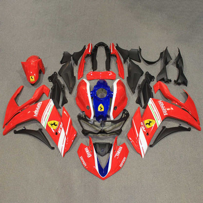 Amotopart Sales Ski Yamaha 2014-2018 YZF R3 e 2015-2017 YZF R25 Blue Red