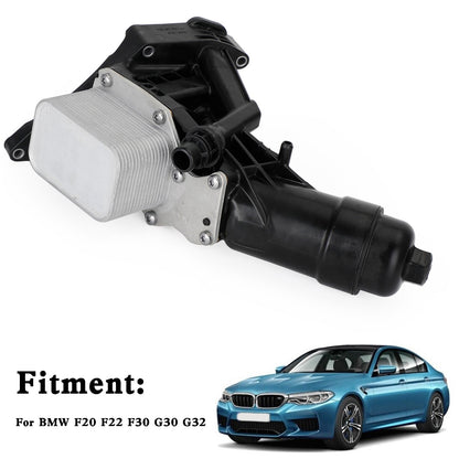 Alloggiamento filtro radiatore olio motore 11428596283 Fit BMW F20 F22 F30 G30 G32 X4 generico