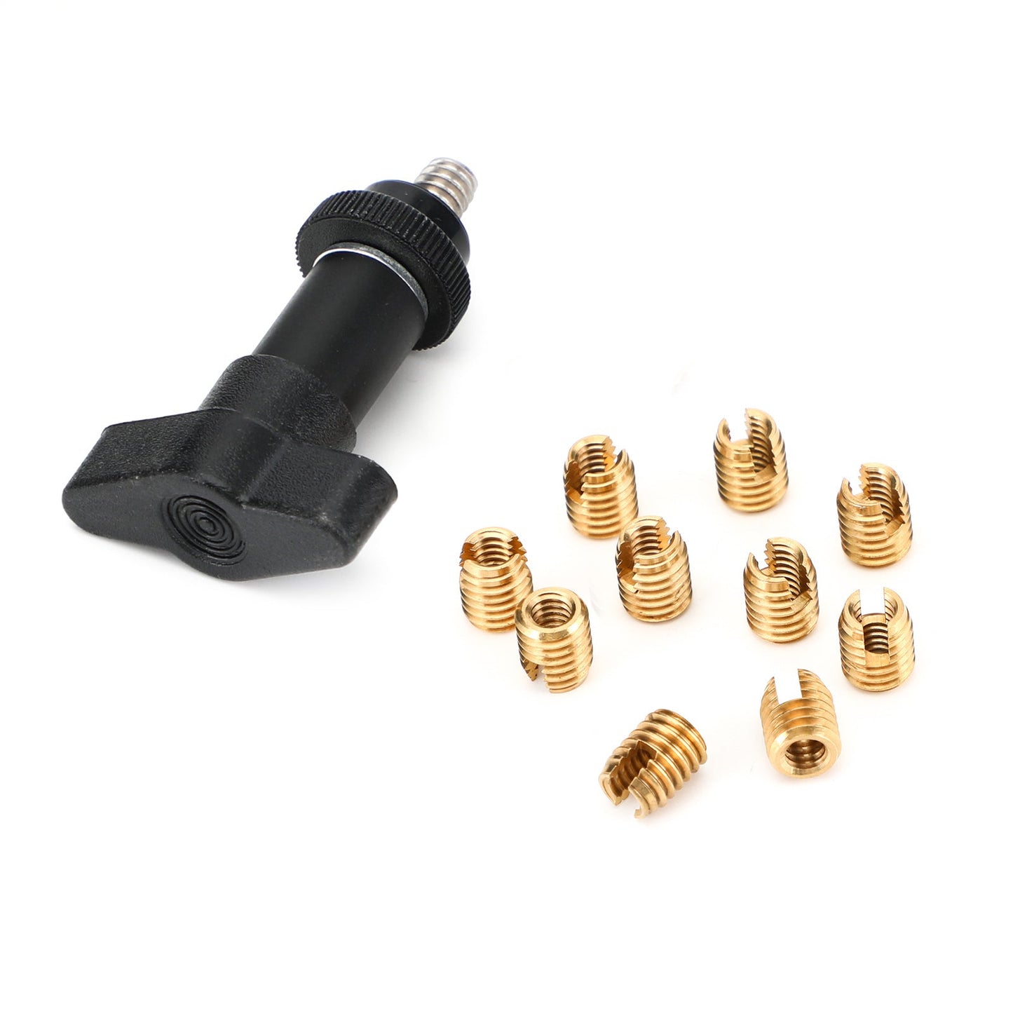 Kit di riparazione per inserti filettati in ottone per carenatura Batwing da 10 pezzi per Touring 97-13