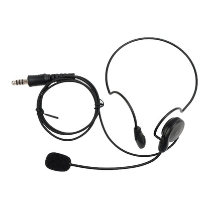 7.1-C7 Auricolare auricolare tattico con gancio tattico con montaggio posteriore ordinario in-ear