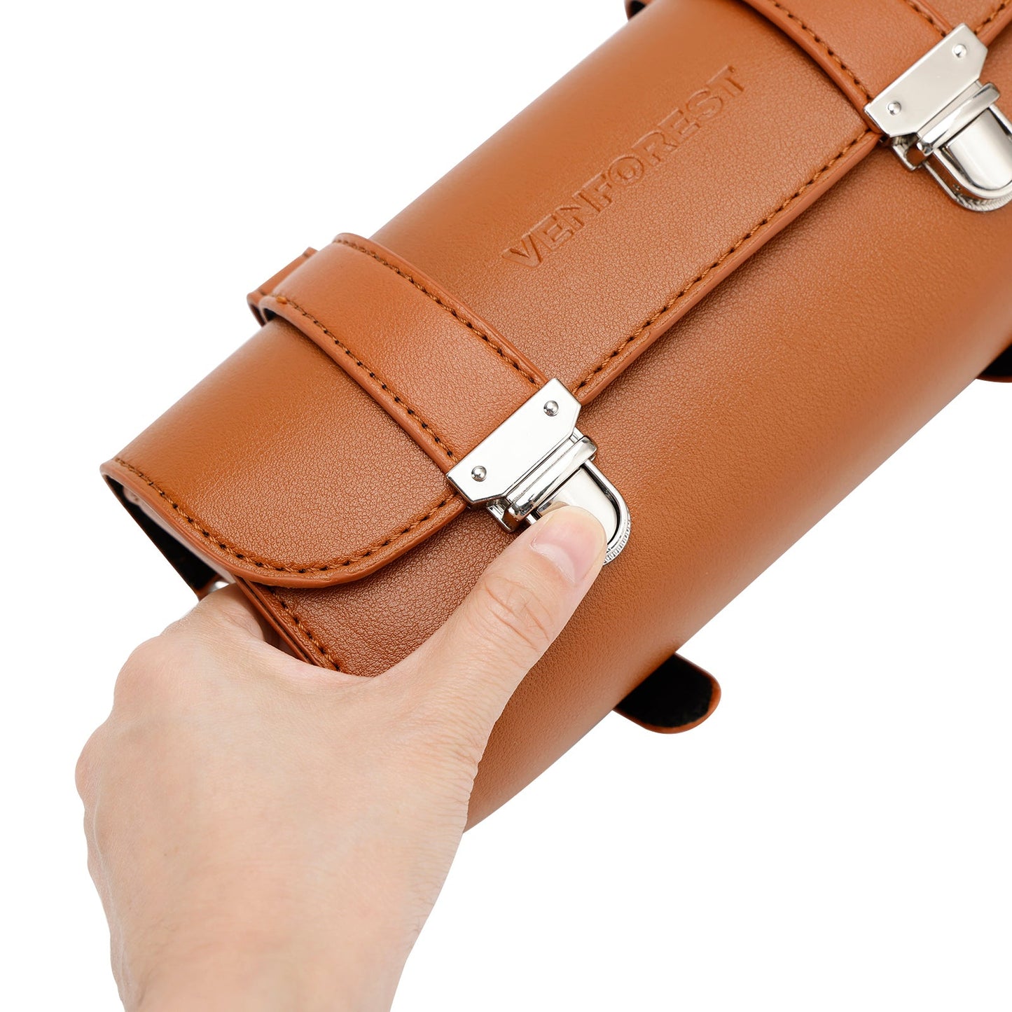 Borsa porta attrezzi per borsa laterale Borsa anteriore addensata per manubrio universale per moto