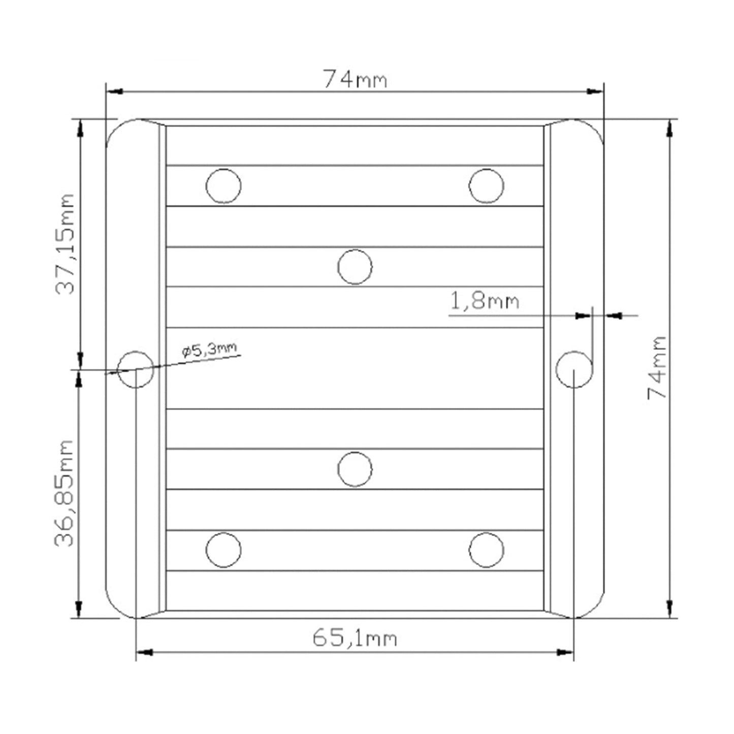 DC-DC 12V-13.8V 10A 138W Step Up Regolatore convertitore di alimentazione Impermeabile