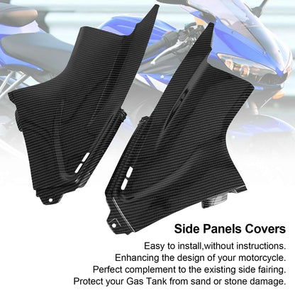 Carena per pannello di copertura laterale del serbatoio del gas per Yamaha YZF R6 2003-2005 Generico