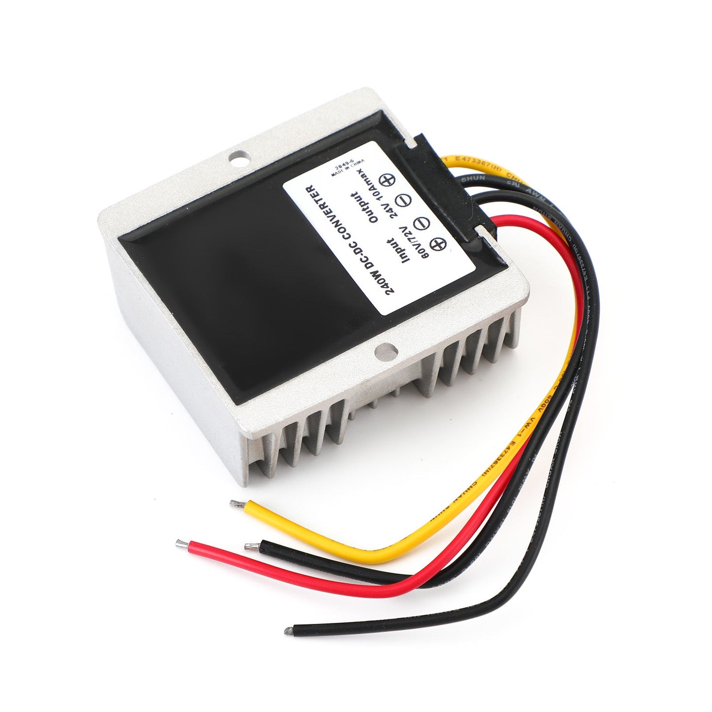 Regolatore convertitore di potenza CC/CC step down impermeabile da 60 V a 24 V 10 A