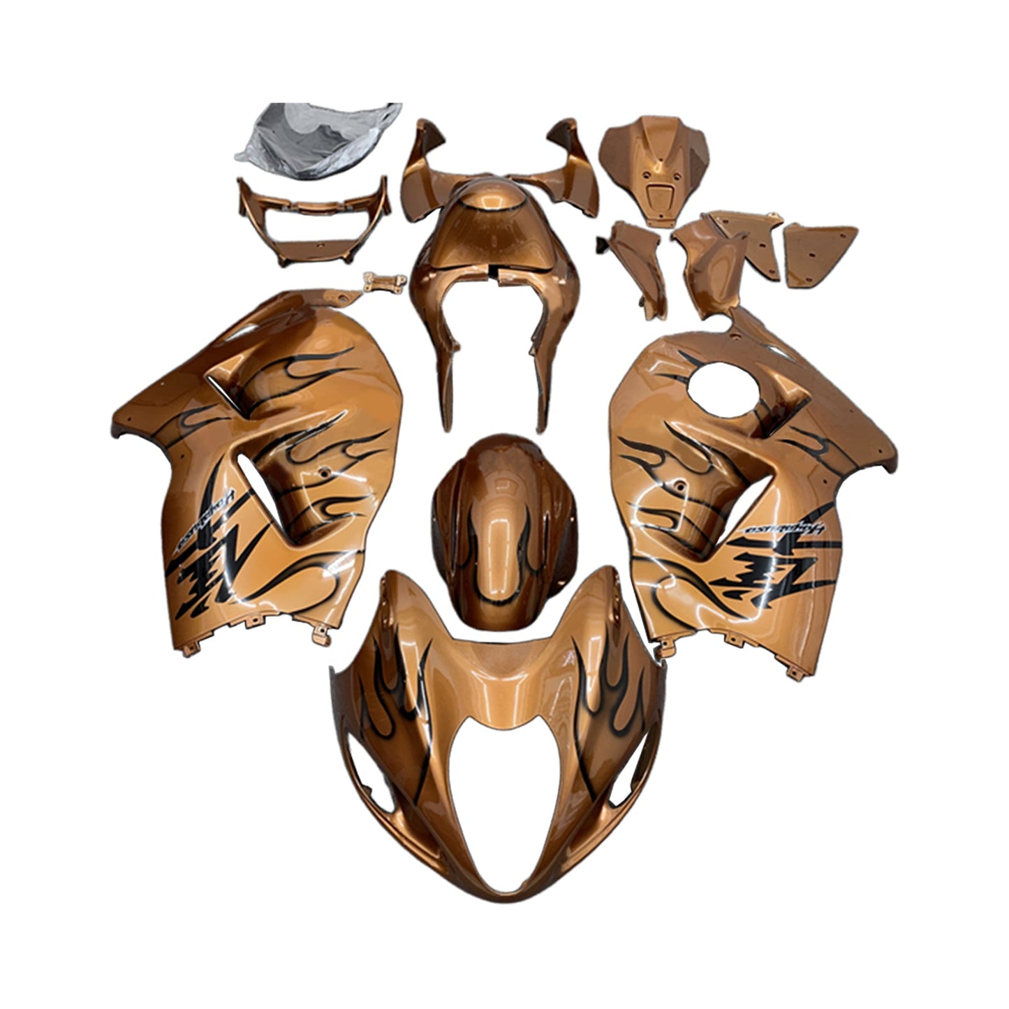 Amotopart Kit carena Suzuki Hayabusa GSX1300R 2008-2020 Carrozzeria Plastica ABS