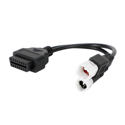 Connettore adattatore diagnostico OBD2 3 pin 4 pin 2in1 per moto Yamaha