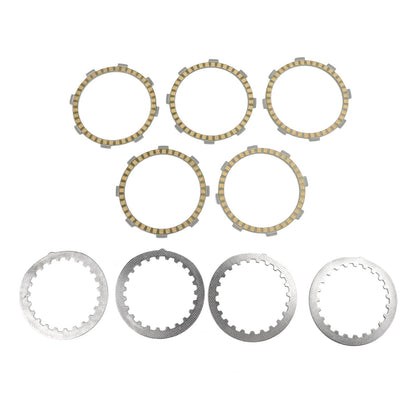 Kit frizione in ferro e dischi di attrito adatti per Yamaha XT125 RT100 RS100 TZR80 YBR125