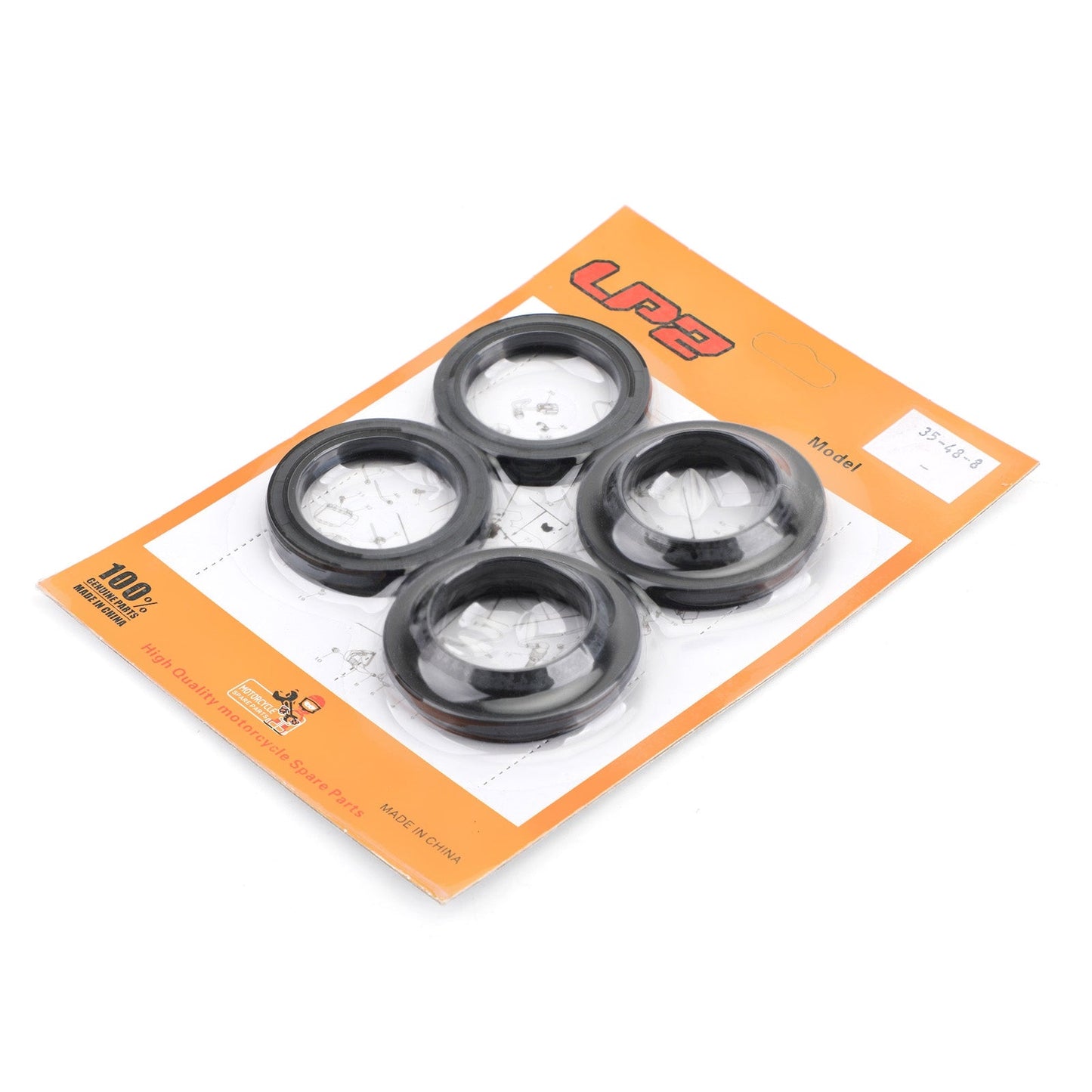 Paraolio Forcella Anteriore Set Polvere Olio per Yamaha 125 250 XVS YP 5JX-23145-00 37P-F3145-00 Generico