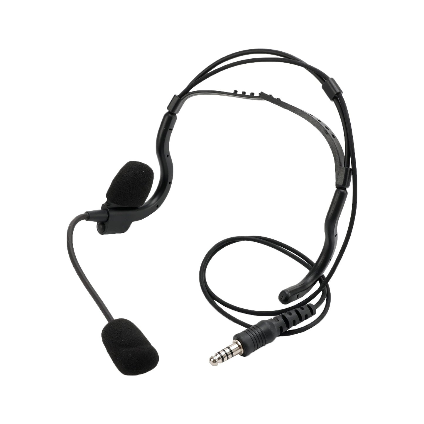 7.1-C8 Auricolare con gancio auricolare in-ear tattico con attacco posteriore avanzato 7.1-C8
