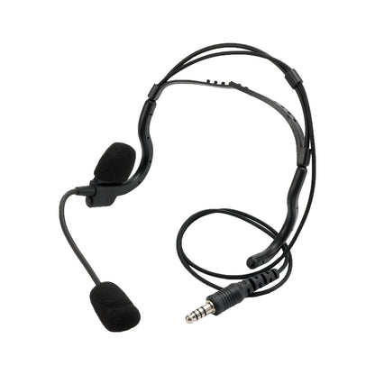 7.1-C8 Auricolare con gancio auricolare in-ear tattico con attacco posteriore avanzato 7.1-C8