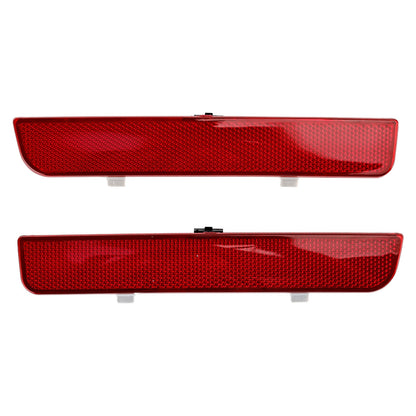 2x Rosso Paraurti Posteriore Riflettore Stop Luce Freno Per Range Rover L322 Freelander 2