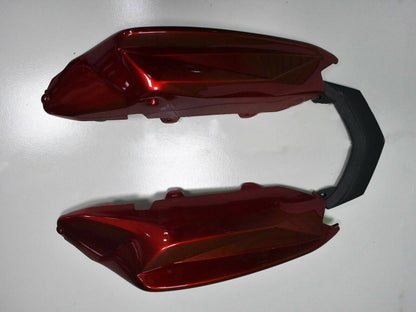 Kit Carena Iniezione Plastica Adatta per Kawasaki Ninja 650 EX650 2012-2016 Rosso Nero Generico
